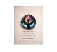 Loon Shaped Brooch Acrylic Bird Pin Elegant Nature Inspired Accessory for Jackets and Bags Clothing Accessories Stylish Lapel Pin