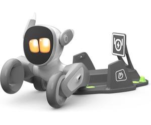 Loona: Robot Pet Dog ChatGPT-4o Smart AI-Powered Companion Voice & Gesture Control, Real-Time Interaction Robotics Toys for Kids, Home Monitoring - Includes Charging Dock