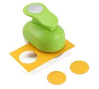 LOONENG 1 Inch Circle Hole Punch - Create Perfect Circles for Handmade Craft Projects - Ideas for Scrapbooking, Card Making, DIY Photo Albums, Gift Tags, Homemade Confetti
