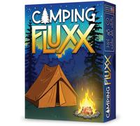 Looney Labs | Camping Fluxx Card Game Summer Fun, Outdoor Adventure, Perfect for Family Camping Trips and Campfire Nights