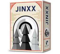 Looney Labs Jinxx - A Compact Abstract Strategy Game for 2-4 Players, Featuring Stackable Pyramids
