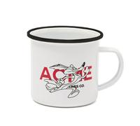 Looney Tunes ACME Capsule Wile E. Coyote Enamel Mug - White