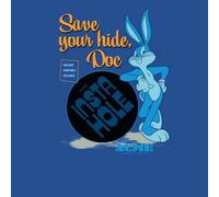 Looney Tunes ACME Insta Hole Men's T-Shirt - Royal Blue - M