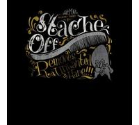 Looney Tunes ACME 'Stache Off Men's T-Shirt - Black - M - Black