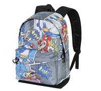 Looney Tunes Batman Comic-FAN HS Backpack 2.0, Multicolour, 18 x 30 x 41 cm, Capacity 22 L