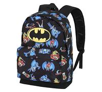 Looney Tunes Batman Tunes-FAN HS Backpack 2.0, Black, 18 x 30 x 41 cm, Capacity 22 L
