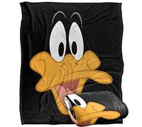 LOONEY TUNES Blanket, 152 x 127 cm, Daffy Face Silky Touch Super Soft Throw