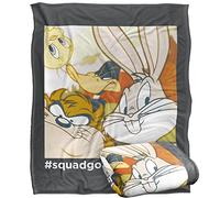LOONEY TUNES Blanket, 152 x 127 cm, Squad Goals Silky Touch Super Soft Throw