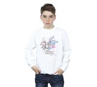 Looney Tunes Boy's Always Forever Bugs Bunny & Lola Sweatshirt in White | Size: 3-4 Years Looney Tunes White 3-4 Years
