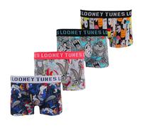 LOONEY TUNES Boys Boxers set of 4 Color - Grey/Blue Size - 10/12A