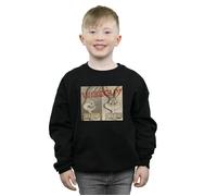 Looney Tunes Boy's Wise Guy Sweatshirt in Black | Size: 5-6 Years Looney Tunes Black 5-6 Years
