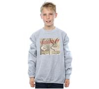 Looney Tunes Boy's Wise Guy Sweatshirt in Grey | Size: 12-13 Years Looney Tunes Grey 12-13 Years