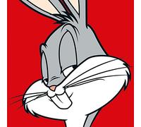 Looney Tunes Bugs Bunny 40 x 40cm Canvas Prints, Polyester, Multi-Colour, 40 x 40 cm