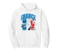 Looney Tunes Bugs Bunny France Football Pullover Hoodie
