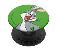 Looney Tunes Bugs Bunny: Green Background PopSockets Swappable PopGrip