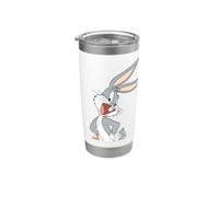 Looney Tunes Bugs Bunny Green Background Stainless Steel Insulated Tumbler