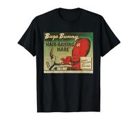 Looney Tunes Bugs Bunny Hair-Raising Hare T-Shirt, Men, Black, X-Large