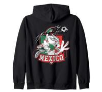 Looney Tunes Bugs Bunny Mexico Football Zip Hoodie