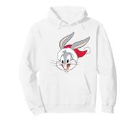 Looney Tunes Bugs Bunny Santa Hat Pullover Hoodie