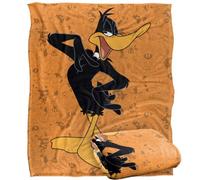 Looney Tunes Character Collage Daffy Blanket Multicoloured (One Size)