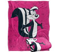 Looney Tunes Character Collage E Le Pew Blanket Multicoloured (One Size)