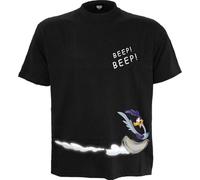 Looney Tunes - Coyote - Beep Beep - T-Shirt Black - M