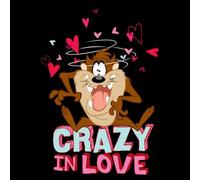 Looney Tunes Crazy In Love Taz Sweatshirt - Black - L