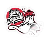 Looney Tunes Daffy Duck Despicable Sticker Size S (10 x 10 cm)