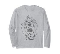 Looney Tunes Faded Taz Long Sleeve T-Shirt