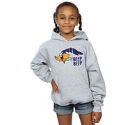 LOONEY TUNES Girls Road Runner Beep Beep Hoodie 12-13 years Sport Grey