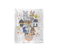 Looney Tunes Gokko The Gangs All Here Silky Touch Super Soft Throw Bla | Size: Extra Large Looney Tunes Multicolor Extra Large
