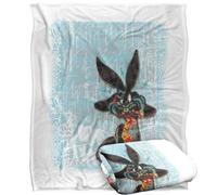 Looney Tunes Graffiti Bugs Bunny Blanket Multicoloured (One Size)