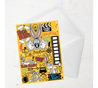 Looney Tunes Happy Birthday Greetings Card - Large Card