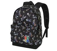 Looney Tunes Harry Tunes-FAN HS Backpack 2.0, Black, 18 x 30 x 41 cm, Capacity 22 L