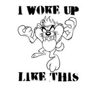 Looney Tunes I Woke Up Like This Men's T-Shirt - White - 5XL