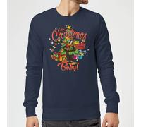 Looney Tunes Its Christmas Baby Christmas Jumper - Navy - M