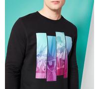 Looney Tunes Kaboom Collection Bugs Polyptych Sweatshirt - Black - M