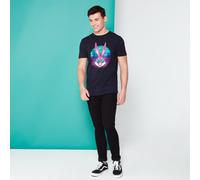 Looney Tunes Kaboom Collection Bugs Retro Men's T-Shirt - Navy - L
