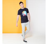 Looney Tunes Kaboom Collection Bunny Monster Men's T-Shirt - Navy - S