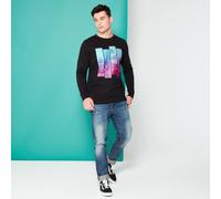 Looney Tunes Kaboom Collection Going Down 90s Sweatshirt - Black - L