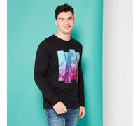 Looney Tunes Kaboom Collection Going Down 90s Sweatshirt - Black - L