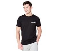 Looney Tunes Kaboom Collection That's All Folks Embroidered Men's T-Shirt - Black L