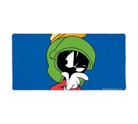 Looney Tunes Marvin The Martian Large Gaming Mouse Pad Desk Mat with Stitched Edges, Non-Slip Base for Gamer, Home and Office, 31.5 x 15.7