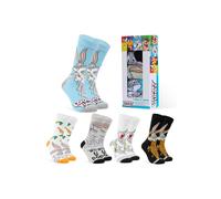 Looney Tunes Men's Bugs Bunny Socks 5 Pack Looney Tunes Multicolor One Size