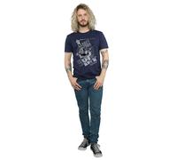 Looney Tunes Men's Bugs Bunny What´s Up Rock T-Shirt in Navy | Size: Large Looney Tunes Navy L