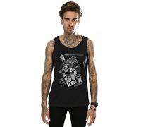 Looney Tunes Men's Bugs Bunny What's Up Rock Vest Black Large