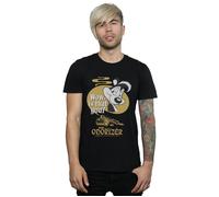 Looney Tunes Men's Odorizer Pepe Le Pew Cotton T-Shirt in Black | Size: Medium Looney Tunes Black M