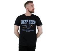 Looney Tunes Men's Road Runner Beep Beep T-Shirt Black Medium