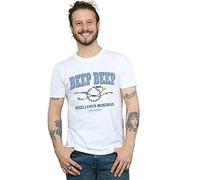 Looney Tunes Men's Road Runner Beep Beep T-Shirt White Medium