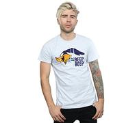 Looney Tunes Men's Road Runner Beep Beep T-Shirt X-Large Sport Grey